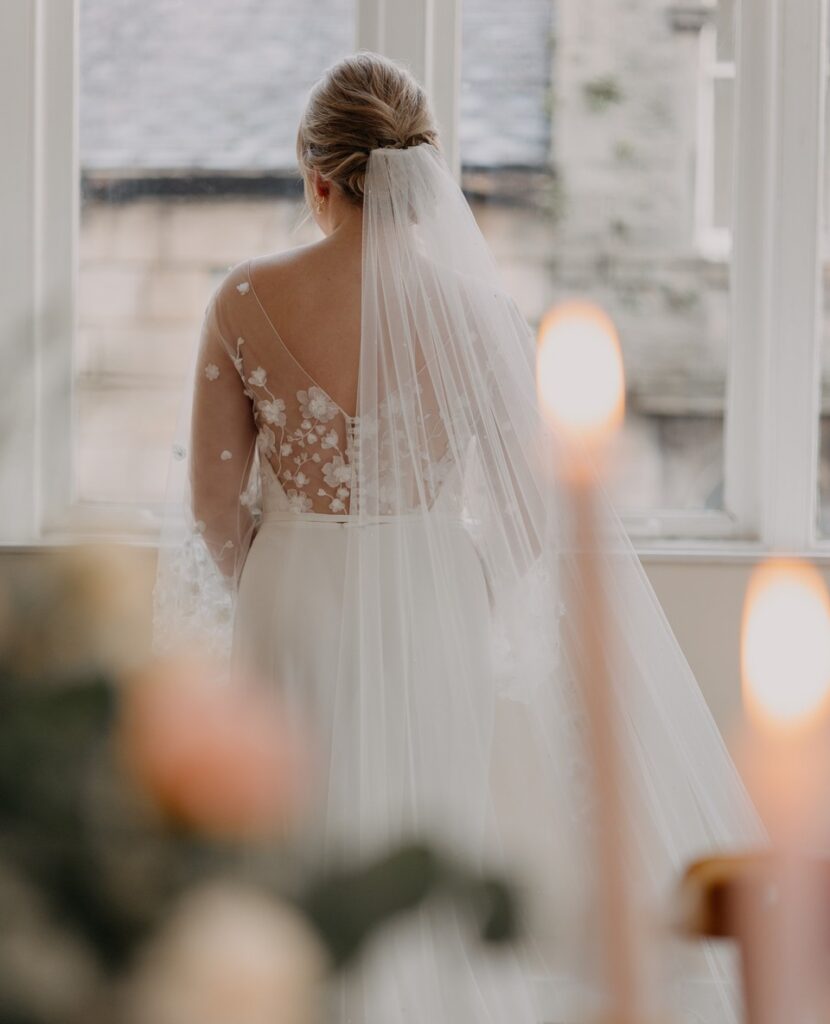 Just going to leave this dreamy veil moment here | ⁠Feathers & Florence | Wedding Dresses Near Me | Wedding Dresses Lancashire