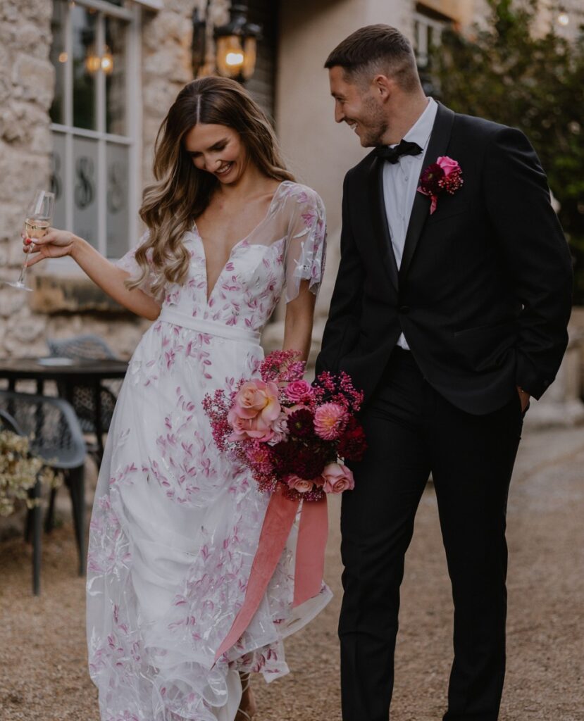 Resisting the urge to completely transform your wedding theme and vibe | Feathers & Florence | Wedding Dress Preston