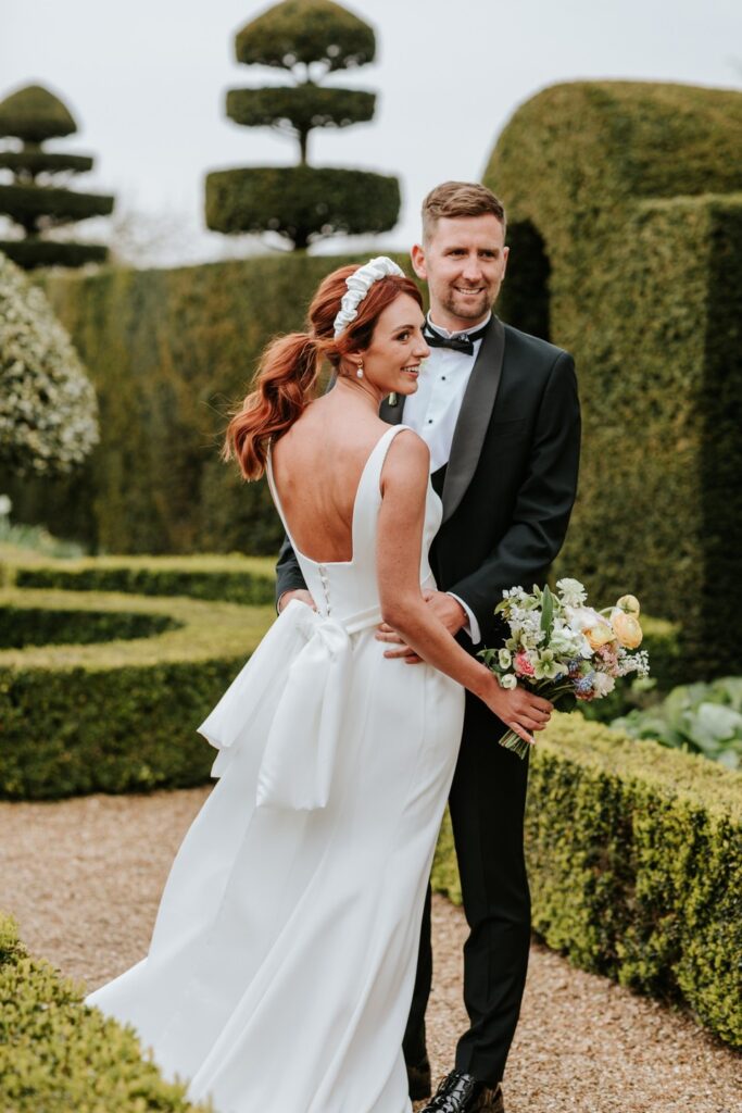 Square necklines are all the rage... and this is exactly why! | ⁠Feathers & Florence | Wedding Dress Preston