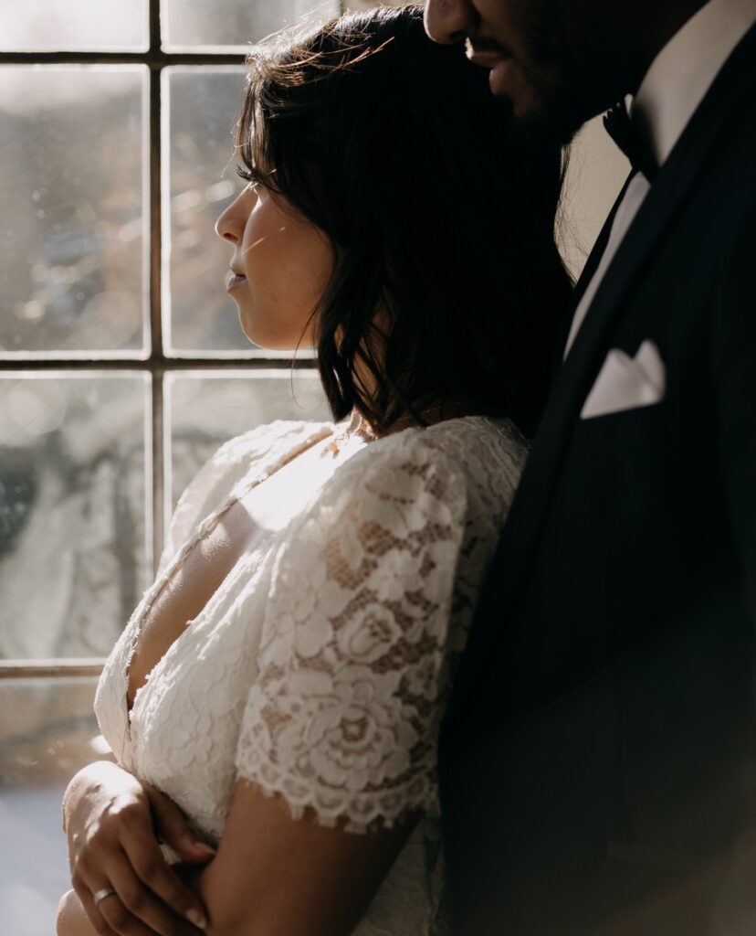We know that lace is a little like marmite | ⁠Feathers & Florence | Wedding Dress Preston | Wedding Dresses Near Me