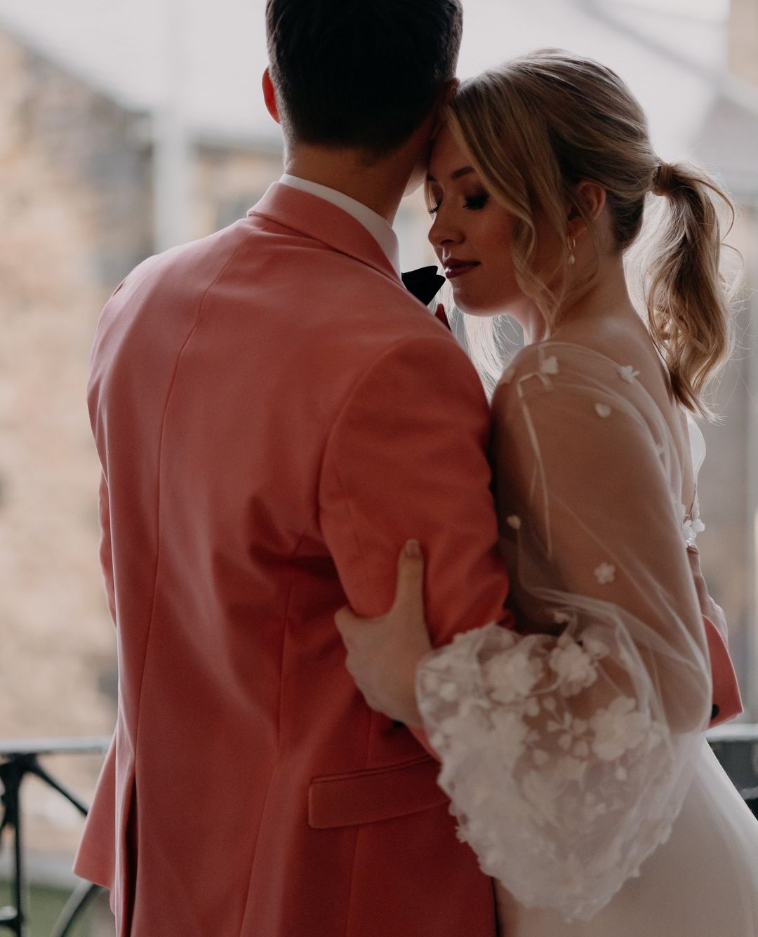 Throwing it back to the day we brought Parisian city chic to Lancaster!⁠ | Feathers & Florence | Wedding Dress Preston